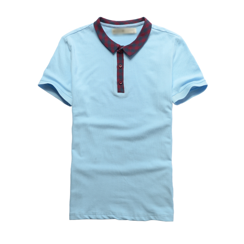 棉質(zhì)小領(lǐng)T恤衫