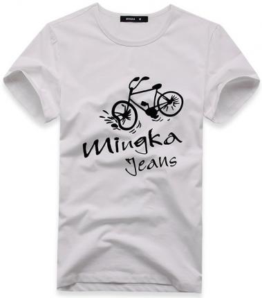 時(shí)尚印花男士T恤批發(fā)