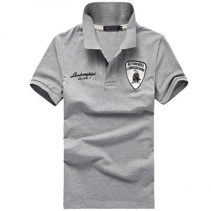 花灰色時(shí)尚POLO衫定做